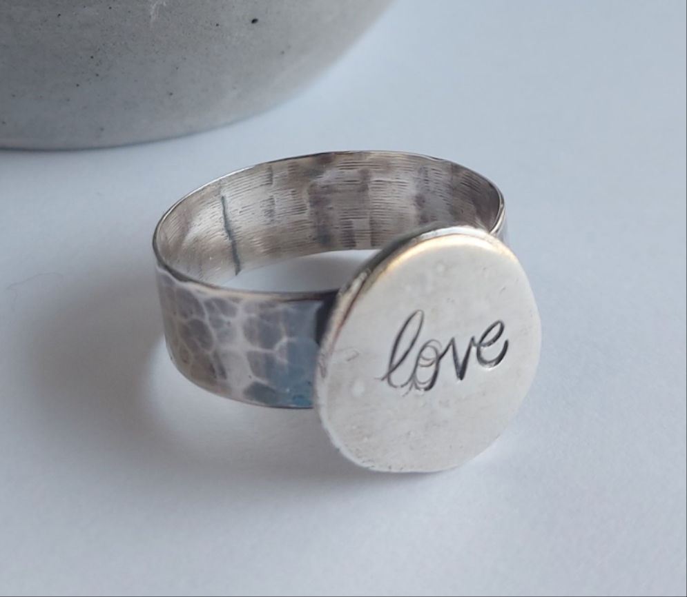 "Love" ring