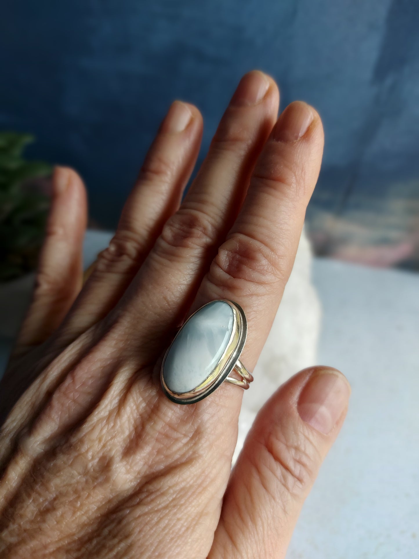 Larimar ring