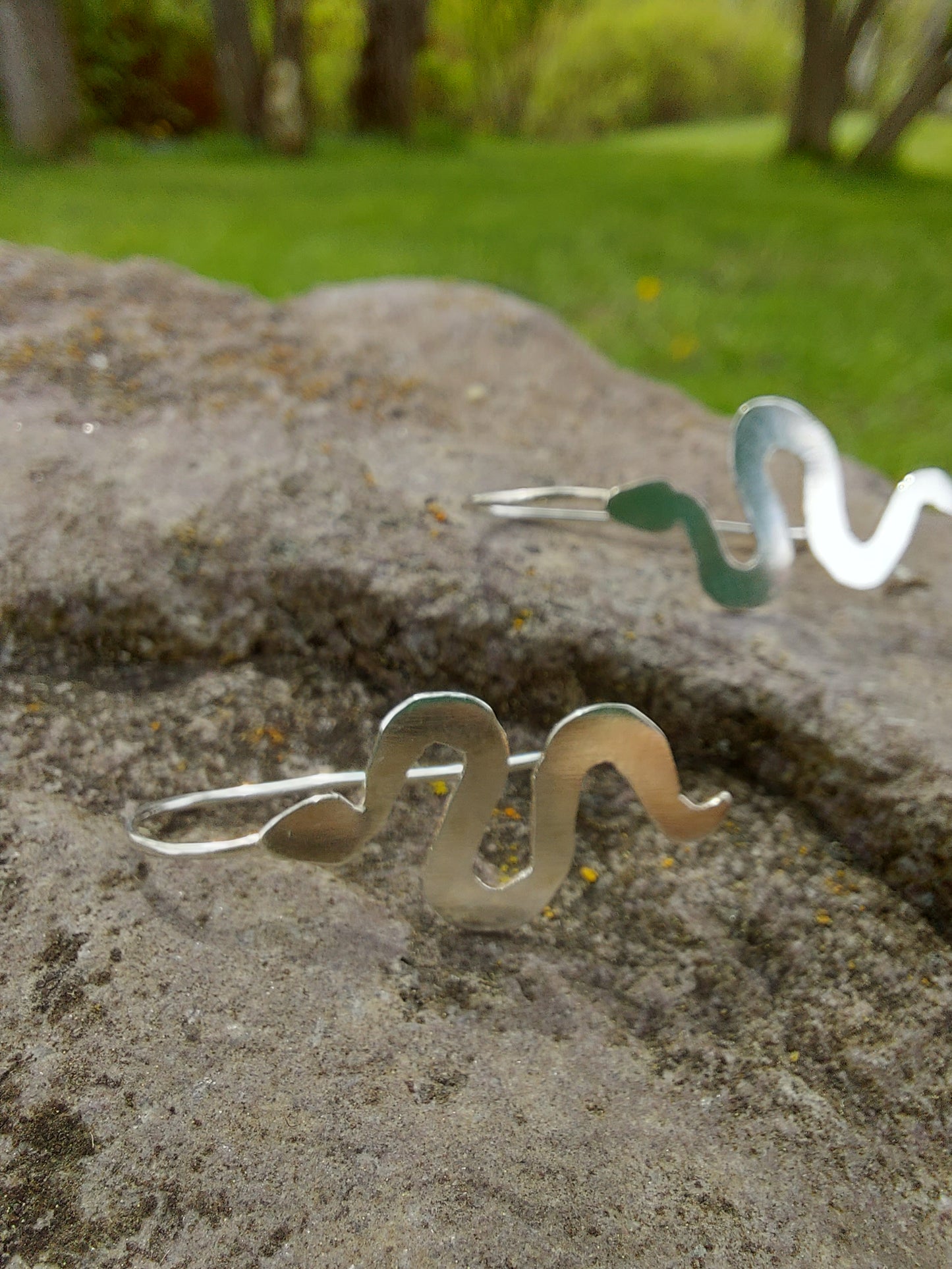 Snake earrings