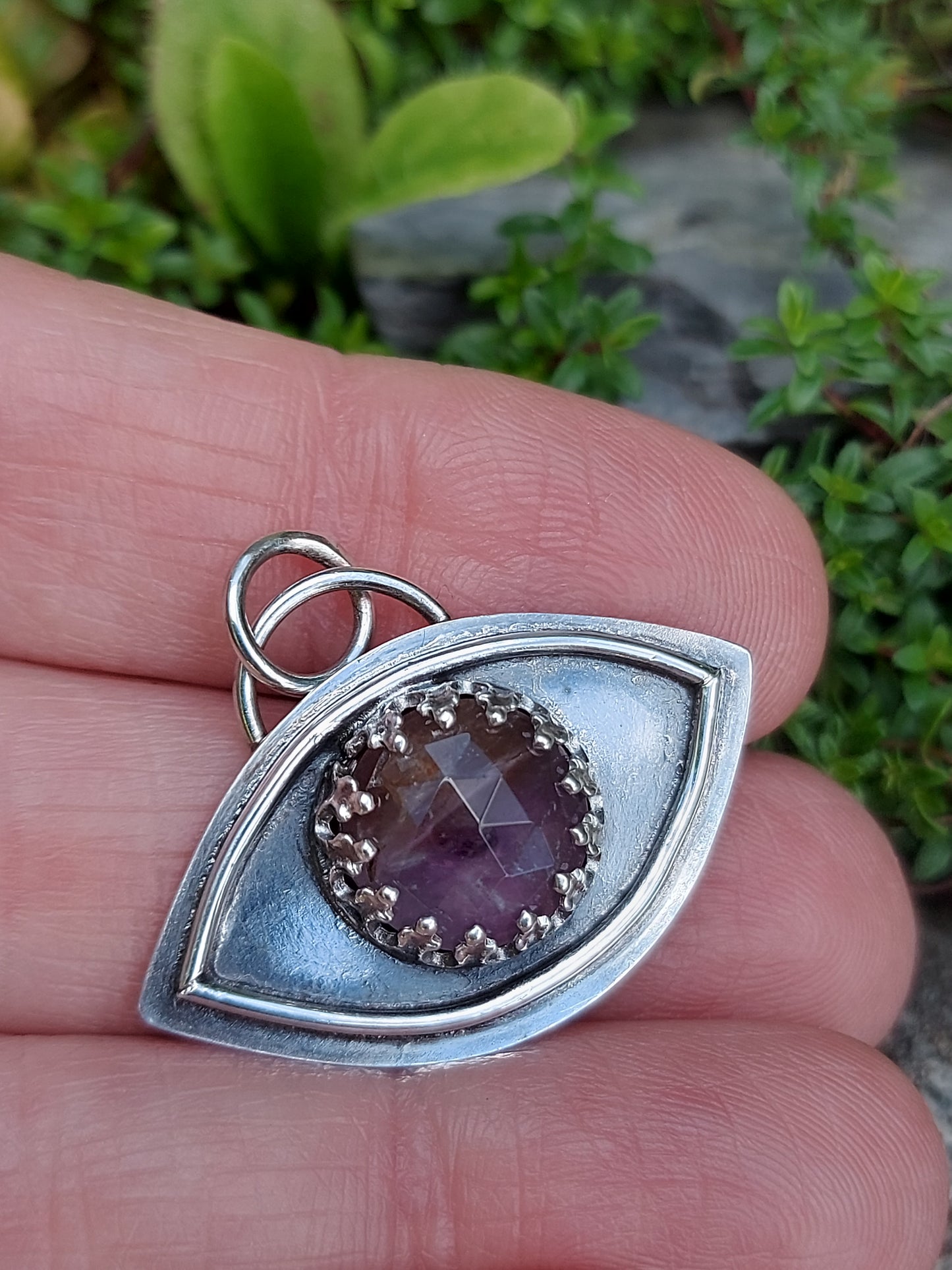 Eye of Protection in Fluorite