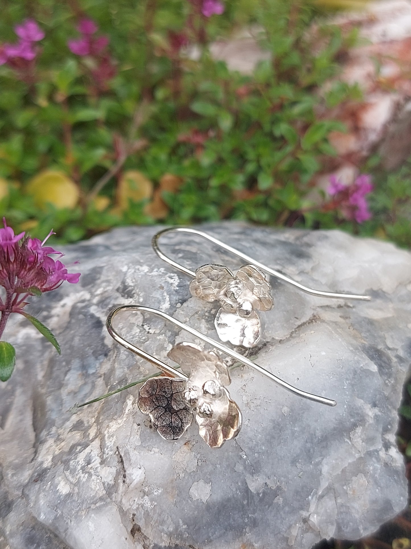 Hydrangea Blossom earings