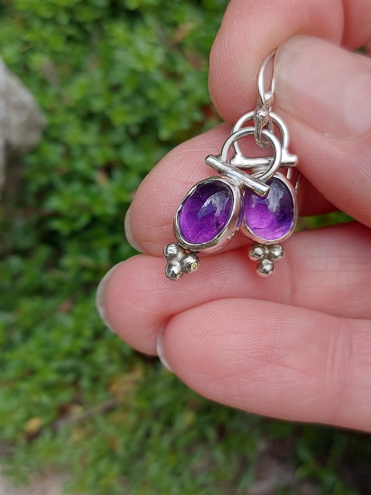 Everyday Elegance Amethyst Earrings