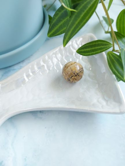 sand picture jasper 3/4 inch(20mm )sphere