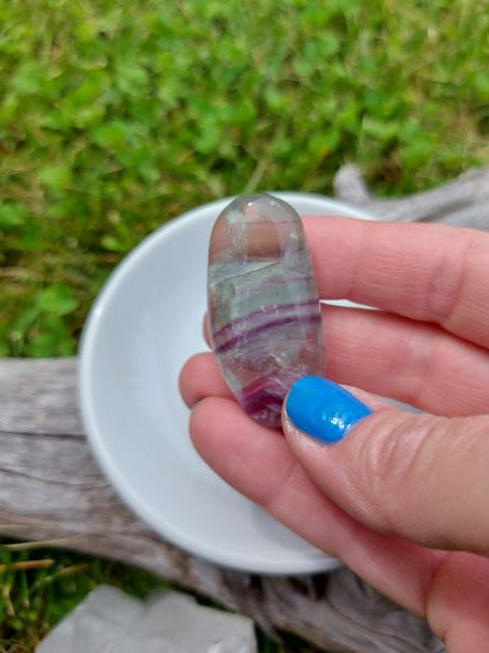 rainbow fluorite gemstone