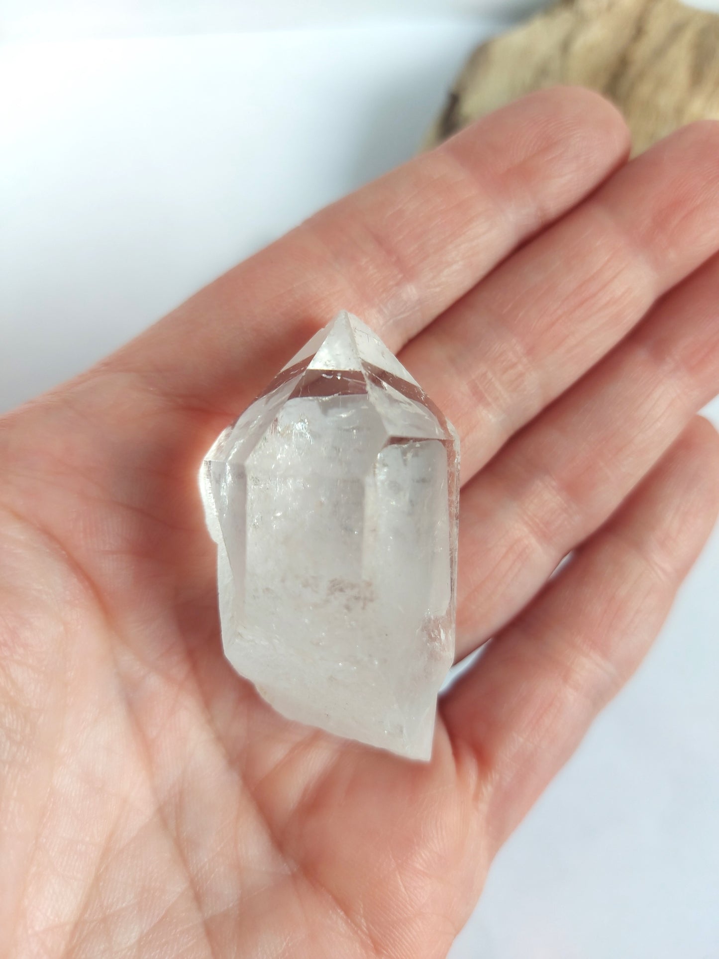Clear Quartz point crystal for energy healing