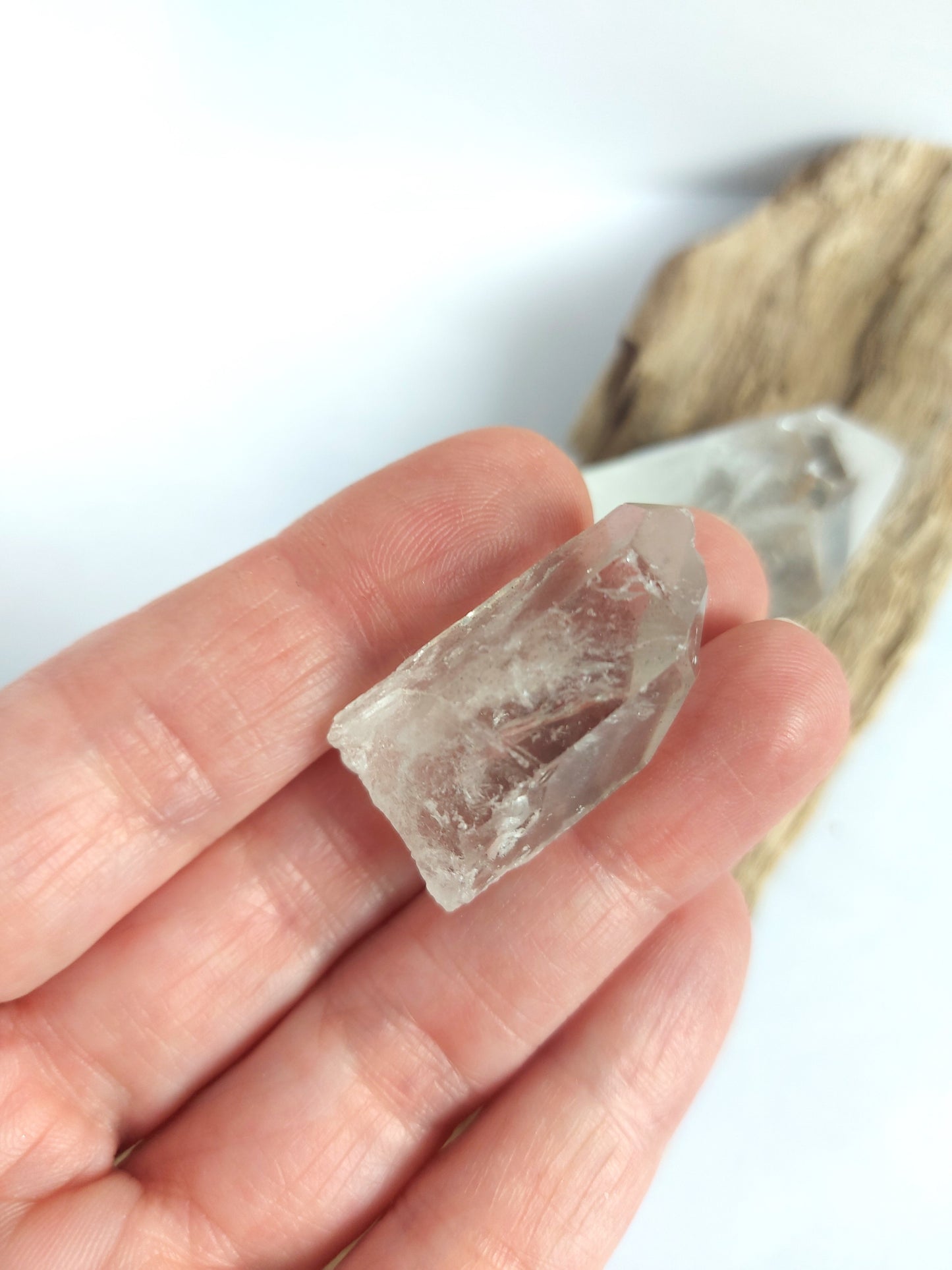 Clear Quartz point crystal for energy healing