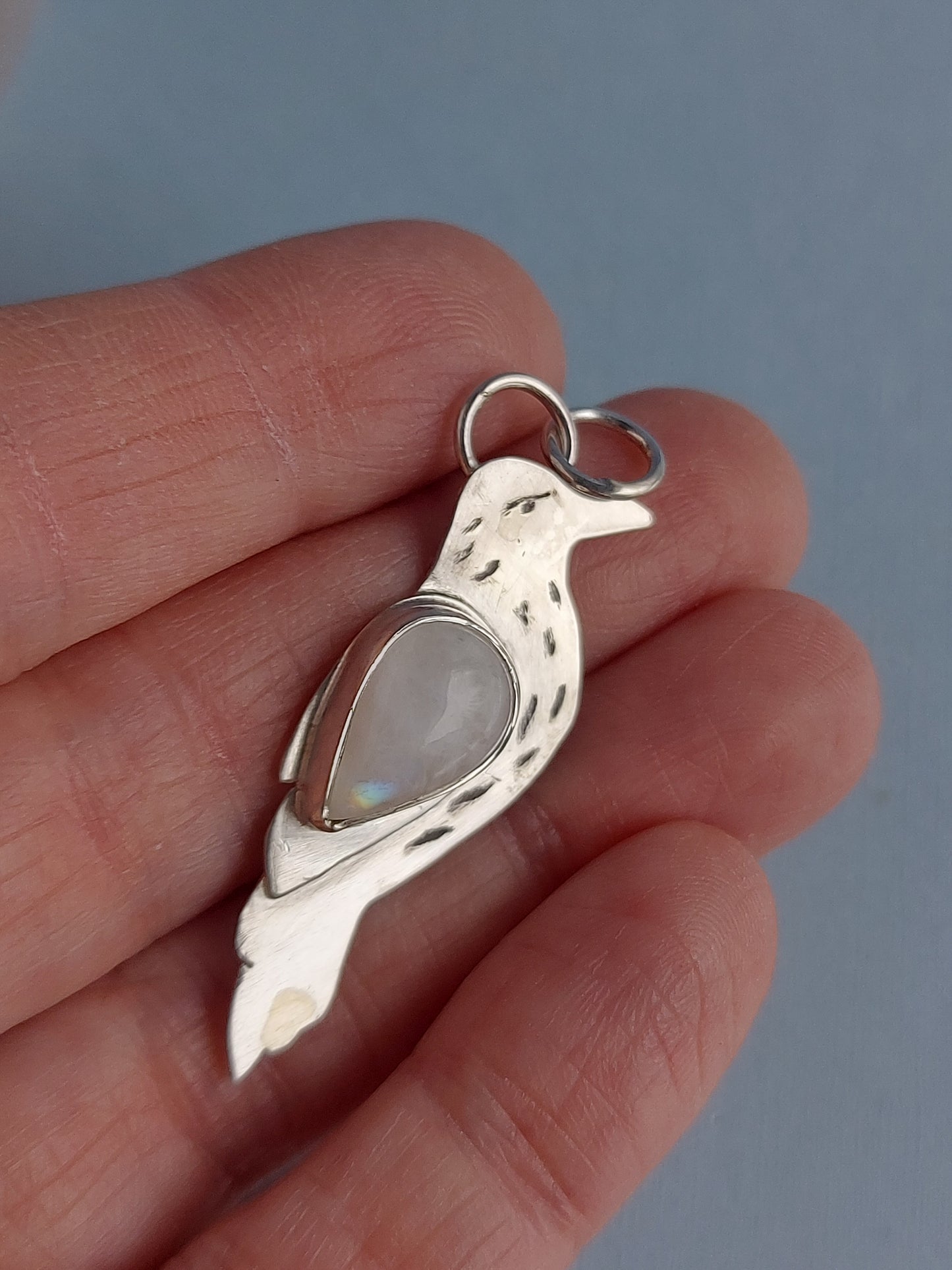 Raven Spirit Animal Pendant