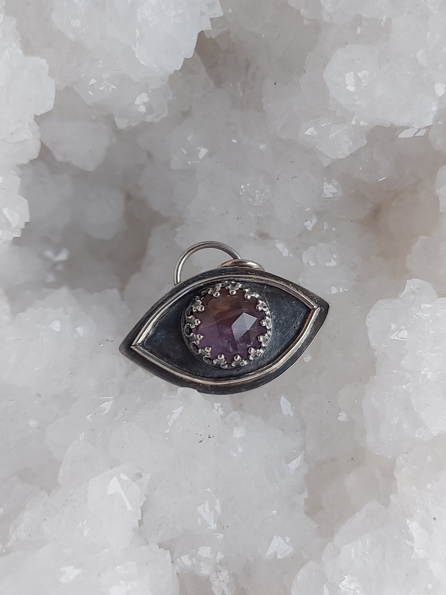 Eye of Protection in Fluorite