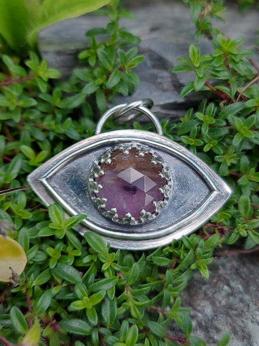 Eye of Protection in Fluorite