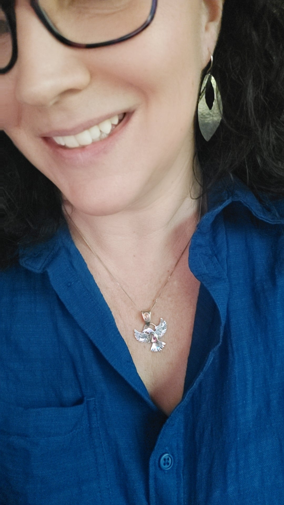 Raven Spirit Animal Pendant
