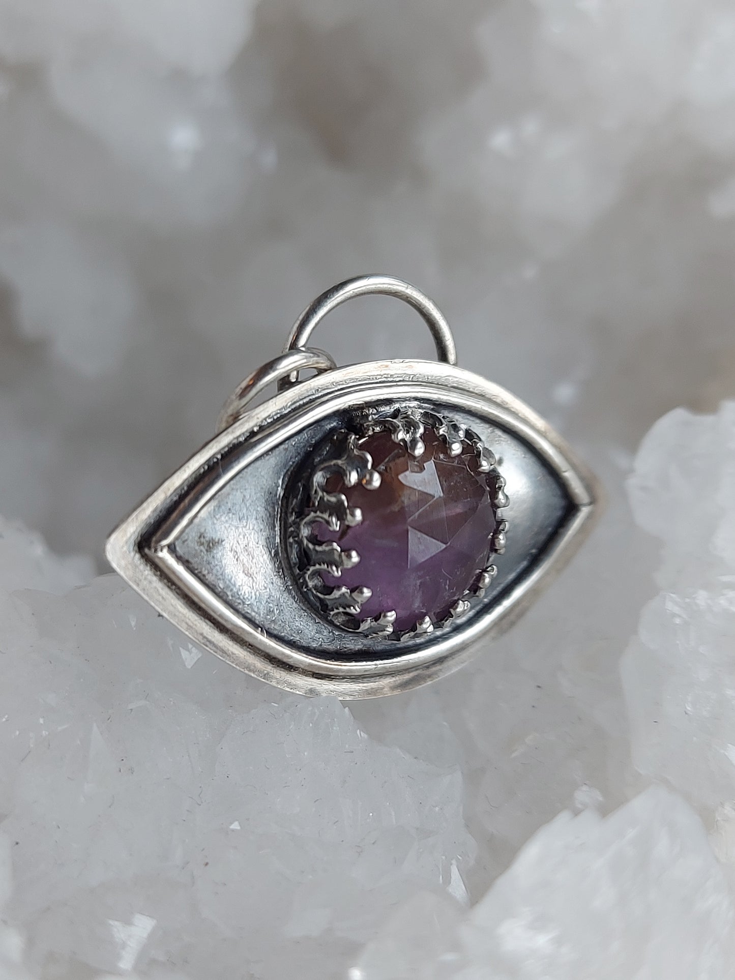 Eye of Protection in Fluorite