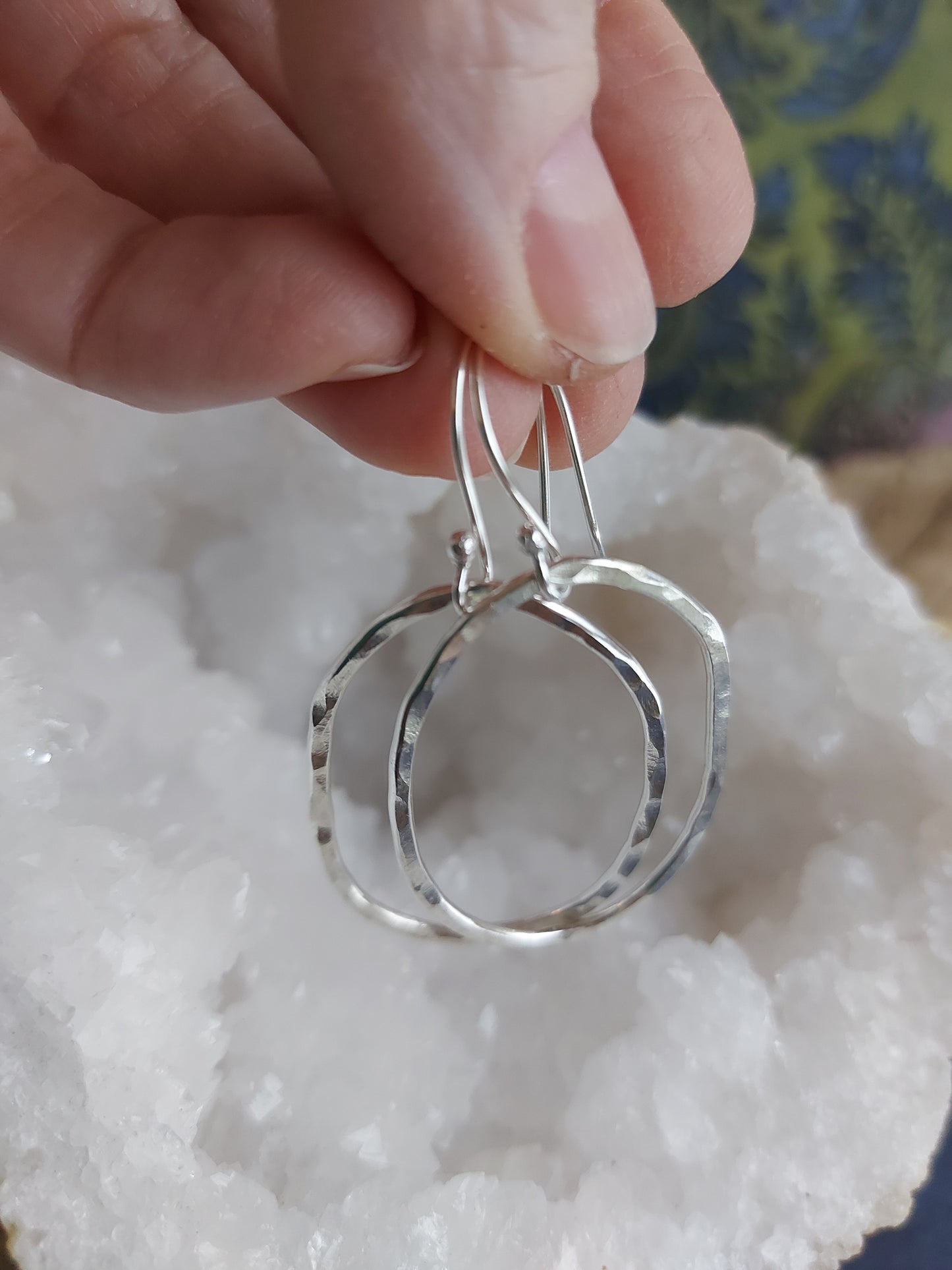 Every Day Elegance Silver hoops