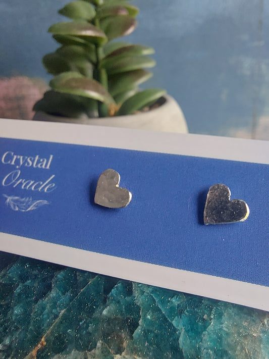 Heart mini studs