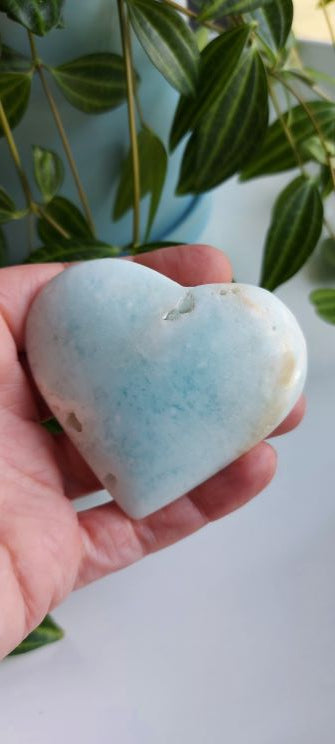 caribbean calcite heart