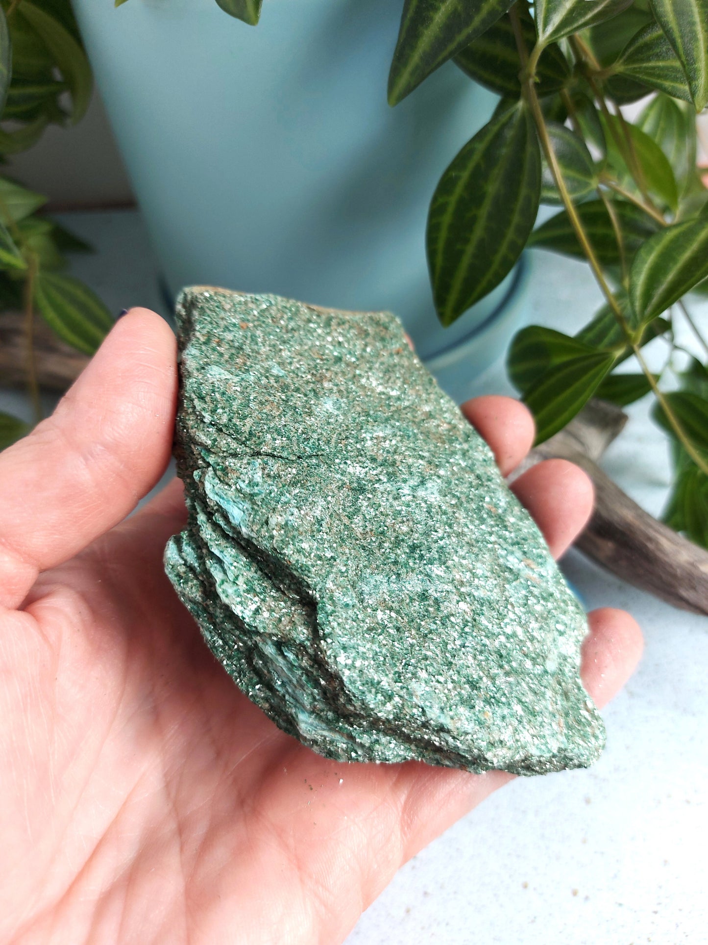 large fuschite chunk